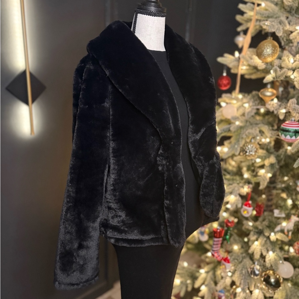 Wild Fable Black Teddy Jacket